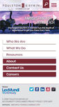 Mobile Screenshot of foulston.com